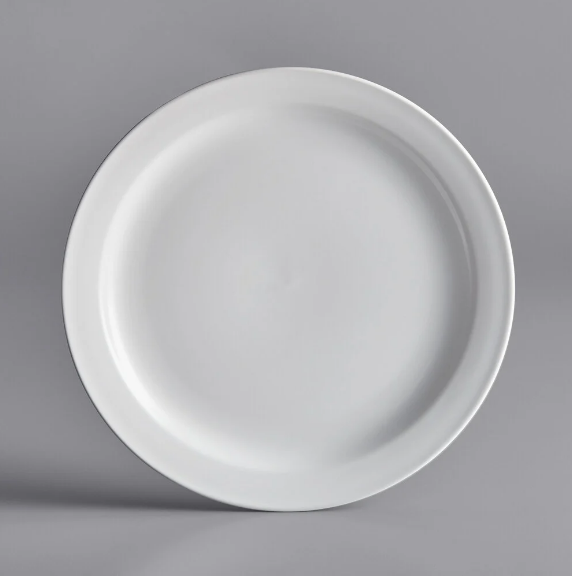 White Dinner Plate